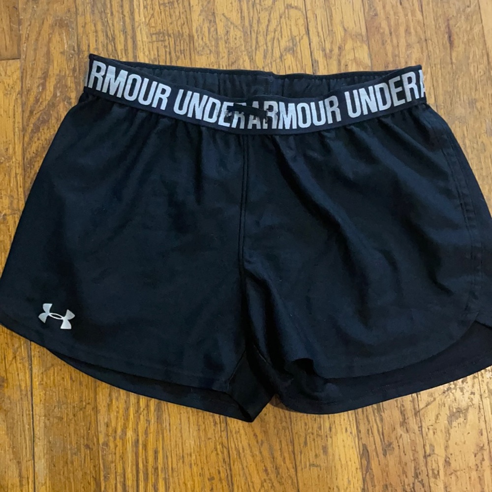 Under Armour shorts!